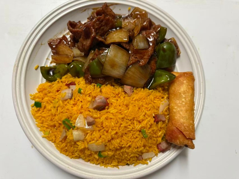 C430. 青椒牛<br>Pepper Steak w. Onion