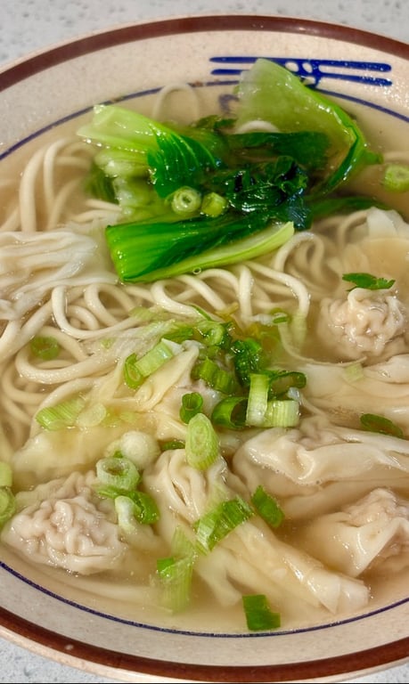 Hongkong Style Wonton Noodle Soup