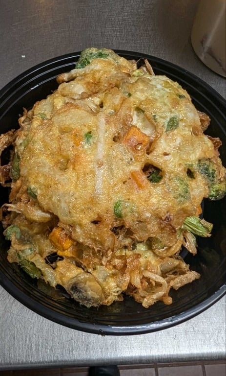 Vegetable Egg Foo Yong 菜蓉蛋