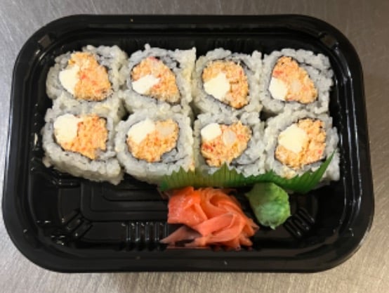 Crab Meat Cream Cheese Roll