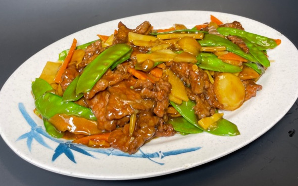 Beef with Snow Peas