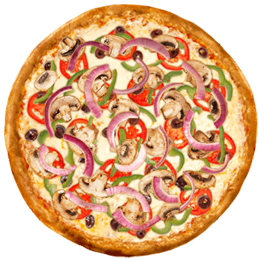 Fresh Veggie Pizza - Single