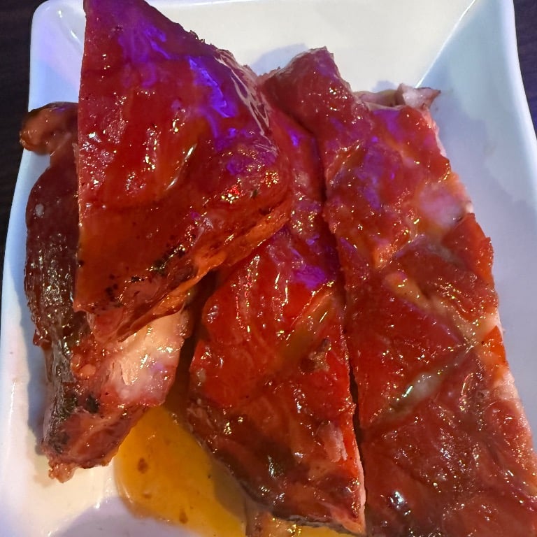 3. 烧 排 骨 BBQ Ribs (6 pc)