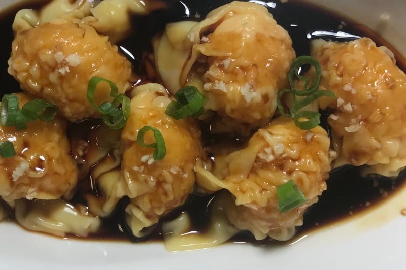 四川辣虾云吞 Szechuan Spicy Shrimp Wonton (6)