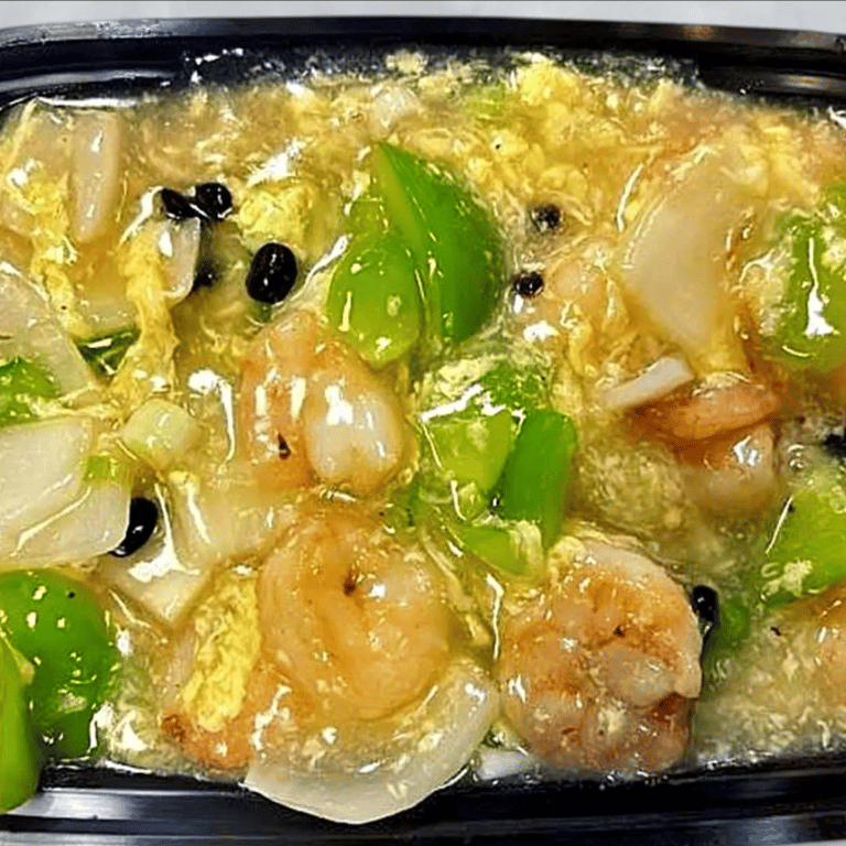 59. 虾龙糊 Shrimp with Lobster Sauce