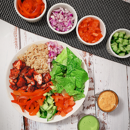 Chilli Chicken Bowl Combo