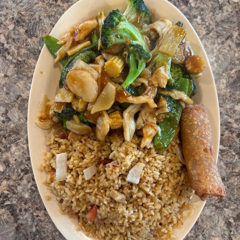 C7. 素菜鸡 Vegetable w. Chicken