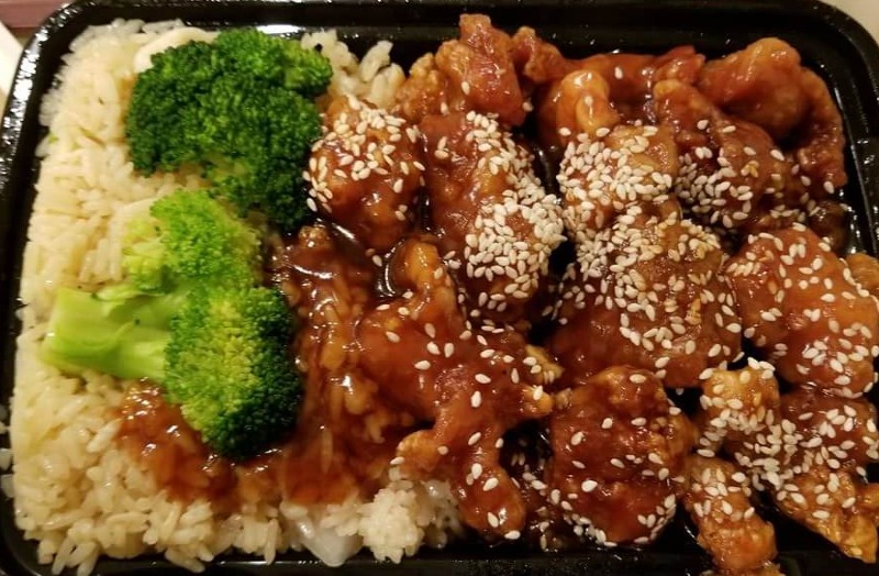 L 5. Sesame Chicken