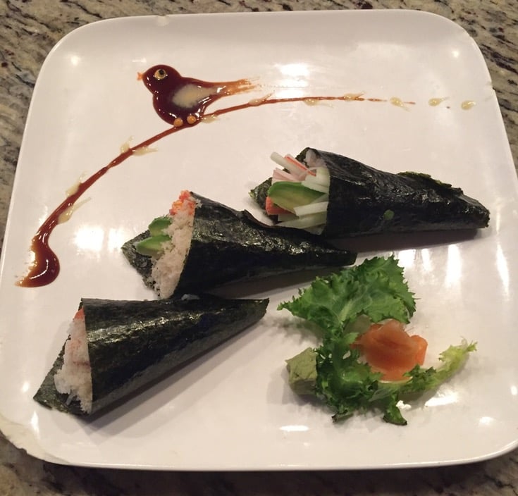 Temaki Dinner (Hand Roll)
