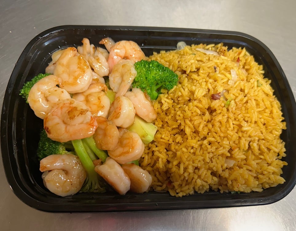 铁板虾 <br> Teriyaki Shrimp