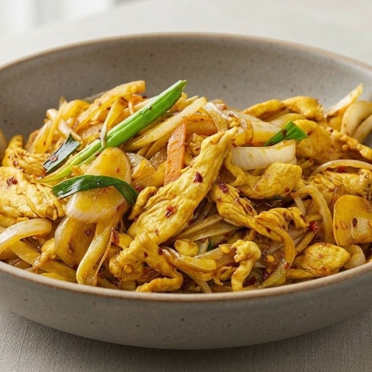 C15. 蒙古鸡 Mongolian Chicken