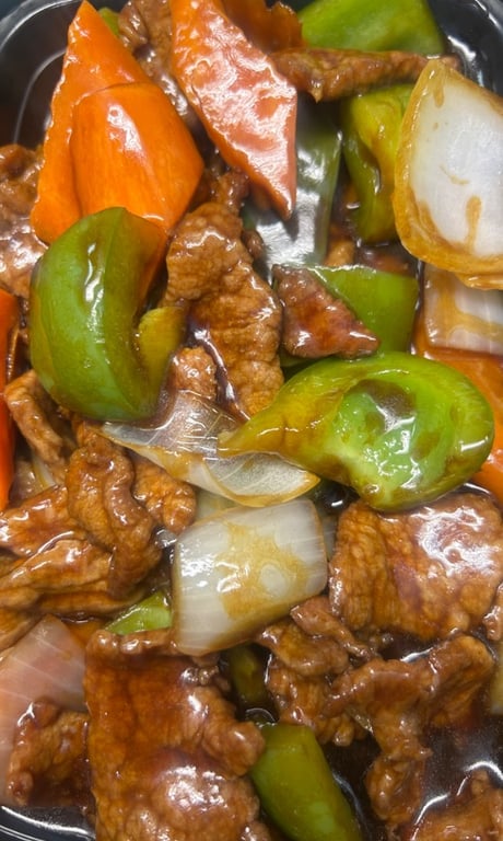 Beef with Green Peppers (Re)