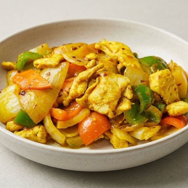 L13. 午.辣.咖喱鸡 Spicy Curry Chicken