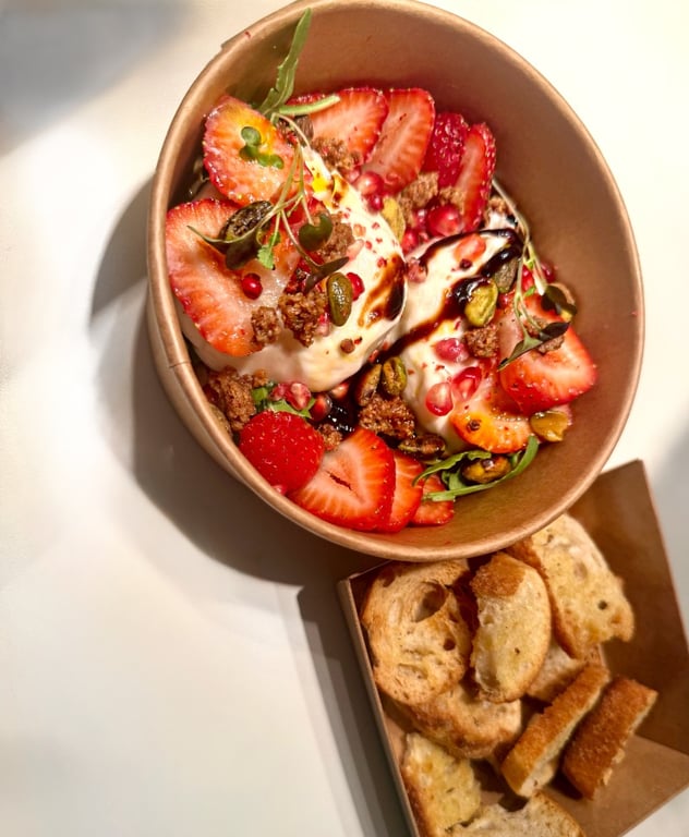 Burrata festive pour 2