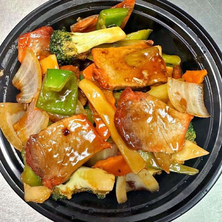 Pork w. Garlic Sauce