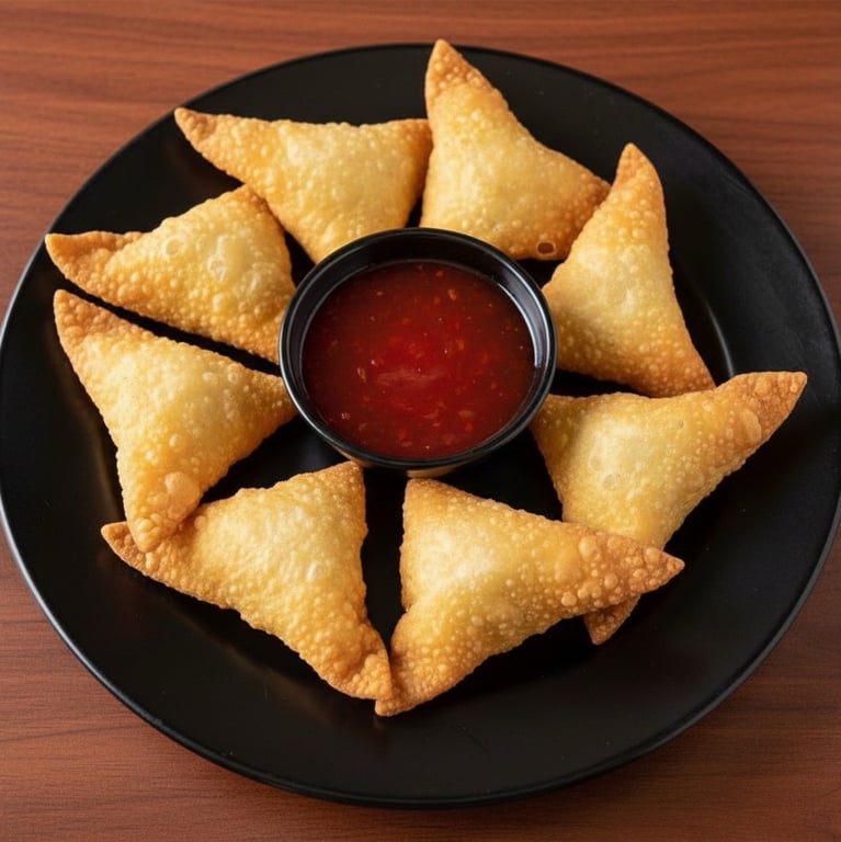 5. Crab Rangoon (8)
