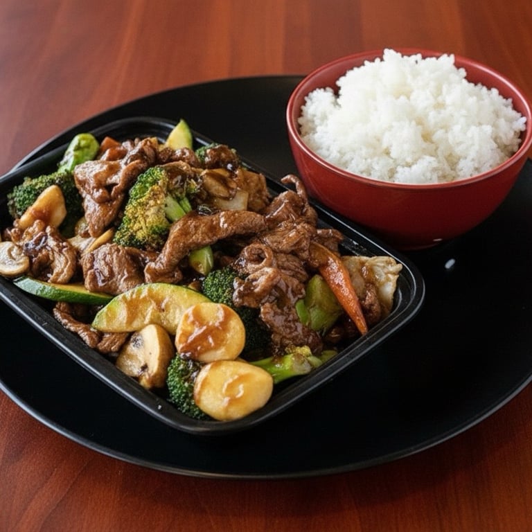 72. Beef w. Mixed Veg