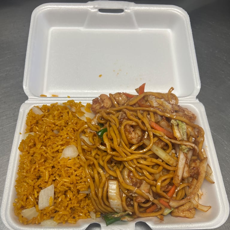 L4. Shrimp Lo Mein