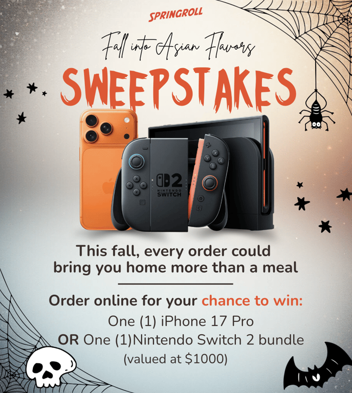 Fall into Asian Flavors Sweepstakes