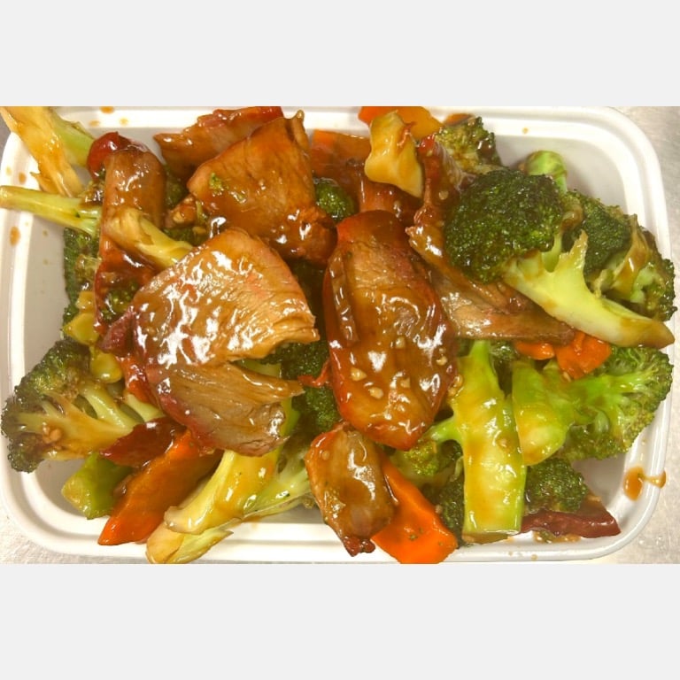 92. Roast Pork w. Broccoli