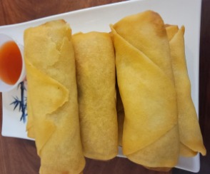 3. Vegetable Egg Rolls 2pcs