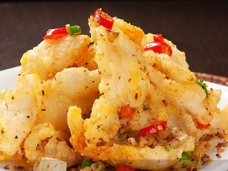 Salt & Pepper Fried Fish Fillets