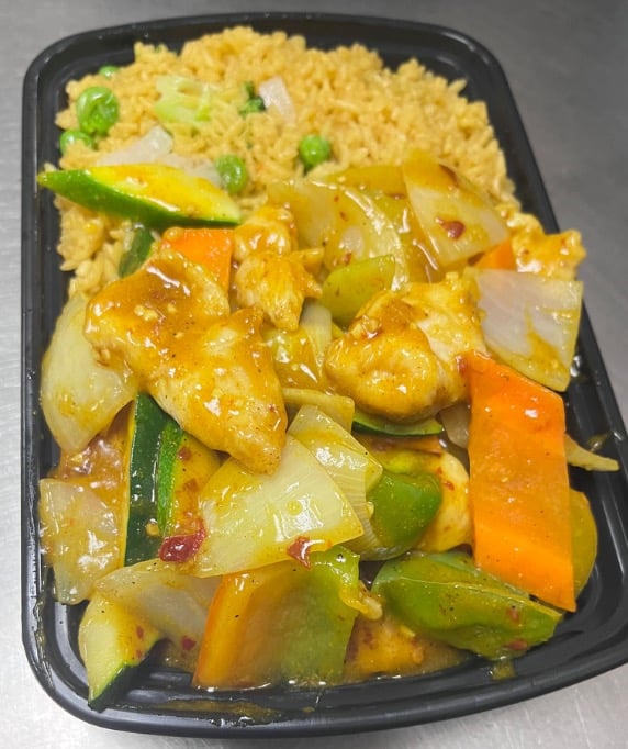 Curry Chicken w. Onions