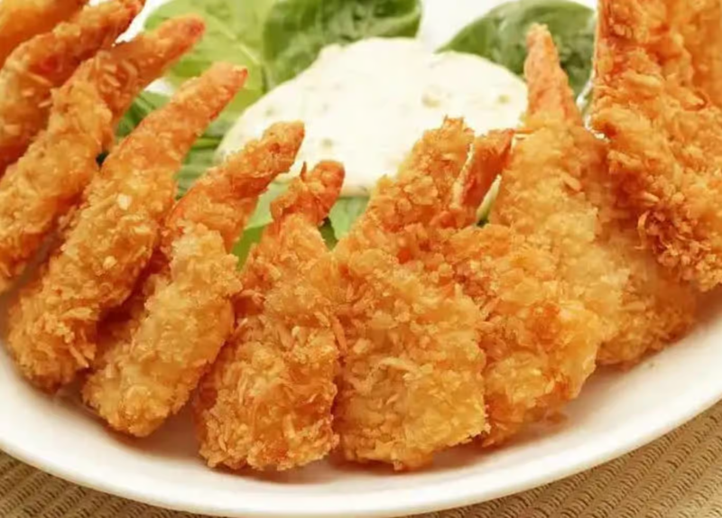炸虾 (6) Fried Shrimp (6 pcs)