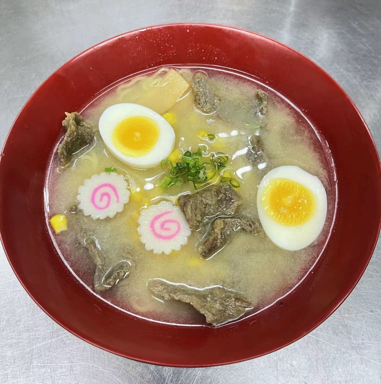 N2. 大酱拉面<br>미소 라멘<br>Miso Ramen