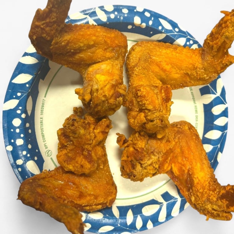 1. Fried Chicken Wings (4)