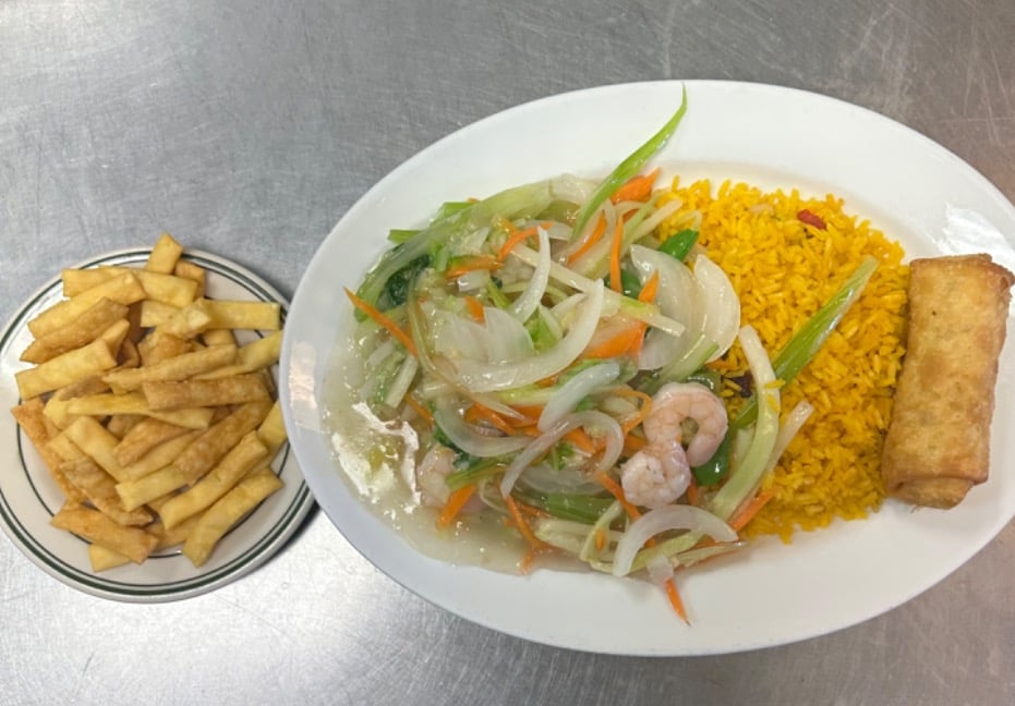 4. Shrimp Chow Mein