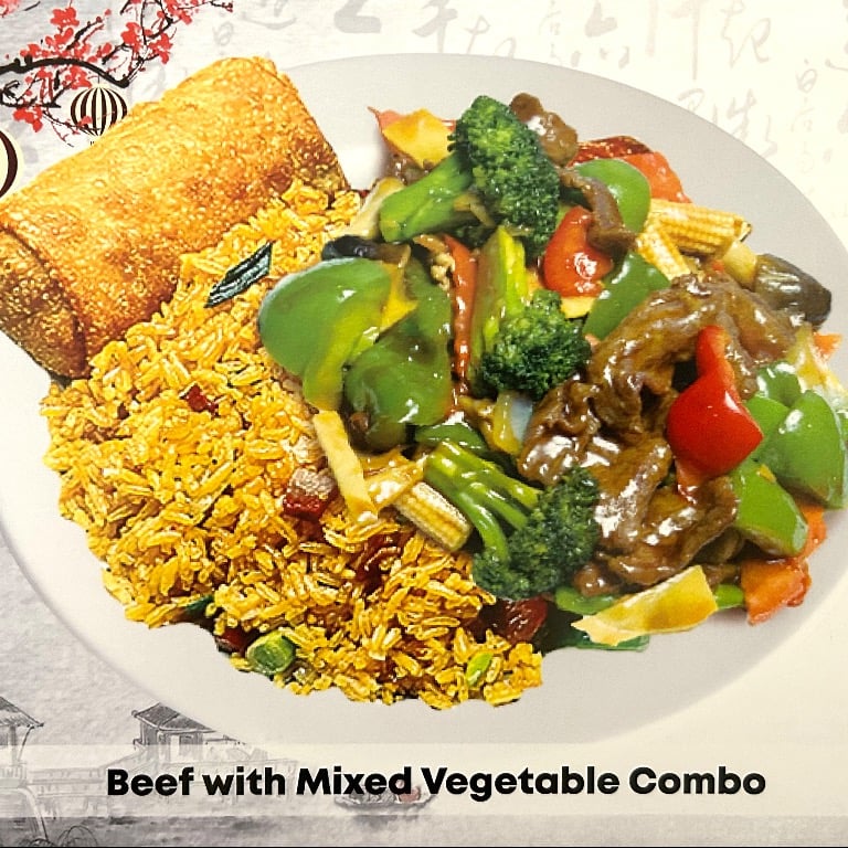 S23. Beef with Mixed Vegetables