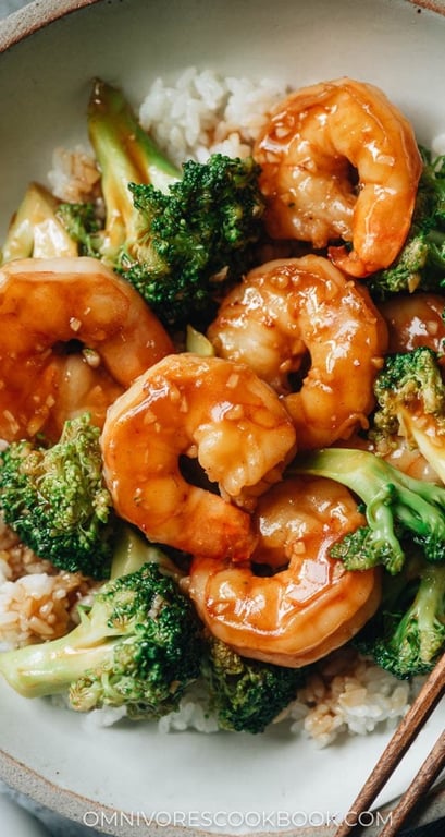 80. Shrimp w. Broccoli