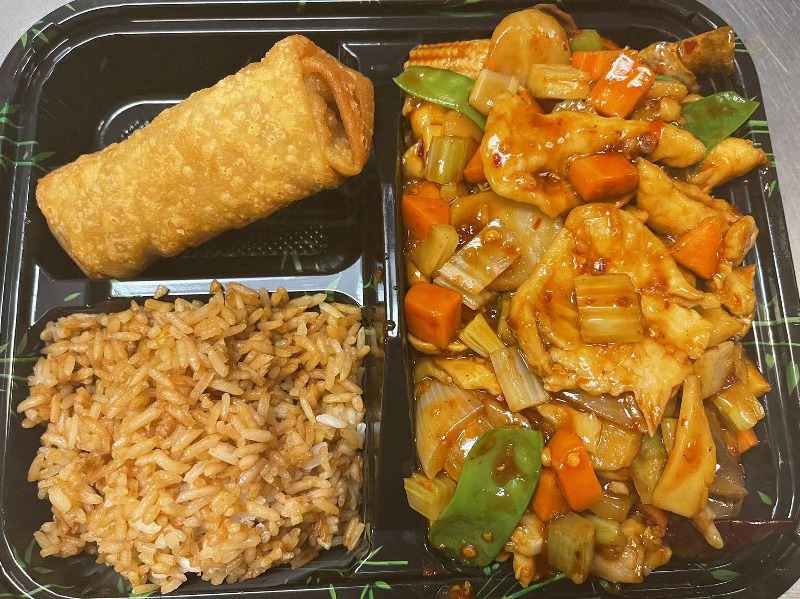 Kung Pao Chicken Combo Rice Kitchen - East Lansing