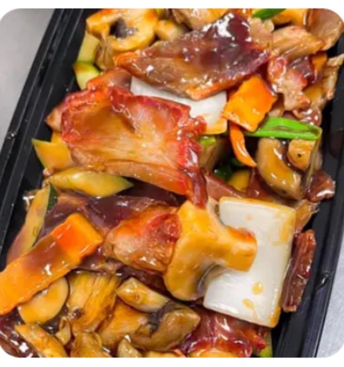 Roast Pork w. Mushrooms