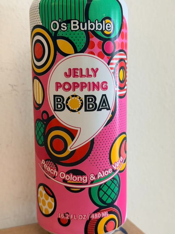 Jelly Popping boba - Peach flavor