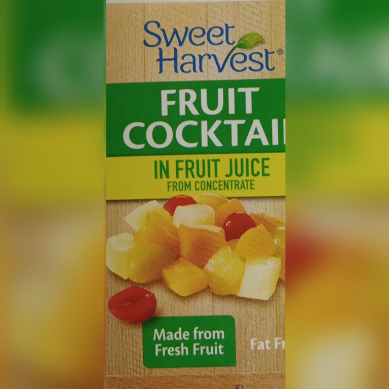 8. Fruit Cocktail