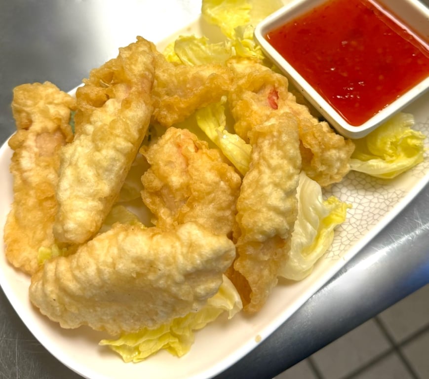 蟹肉头台<br> Crab Meat Tempura