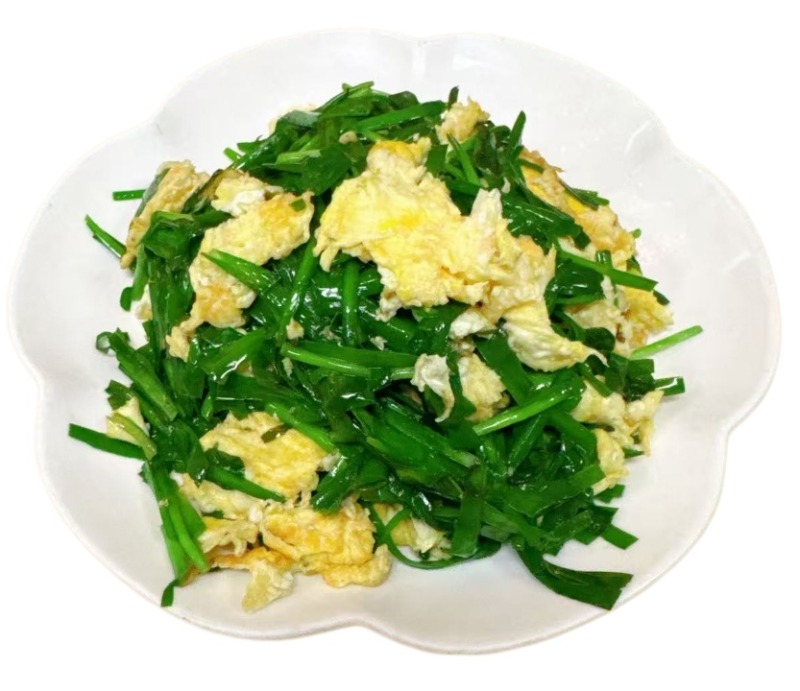 Scrambled Eggs w. Chinese Chives