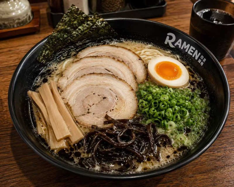 2. Black Garlic Ramen