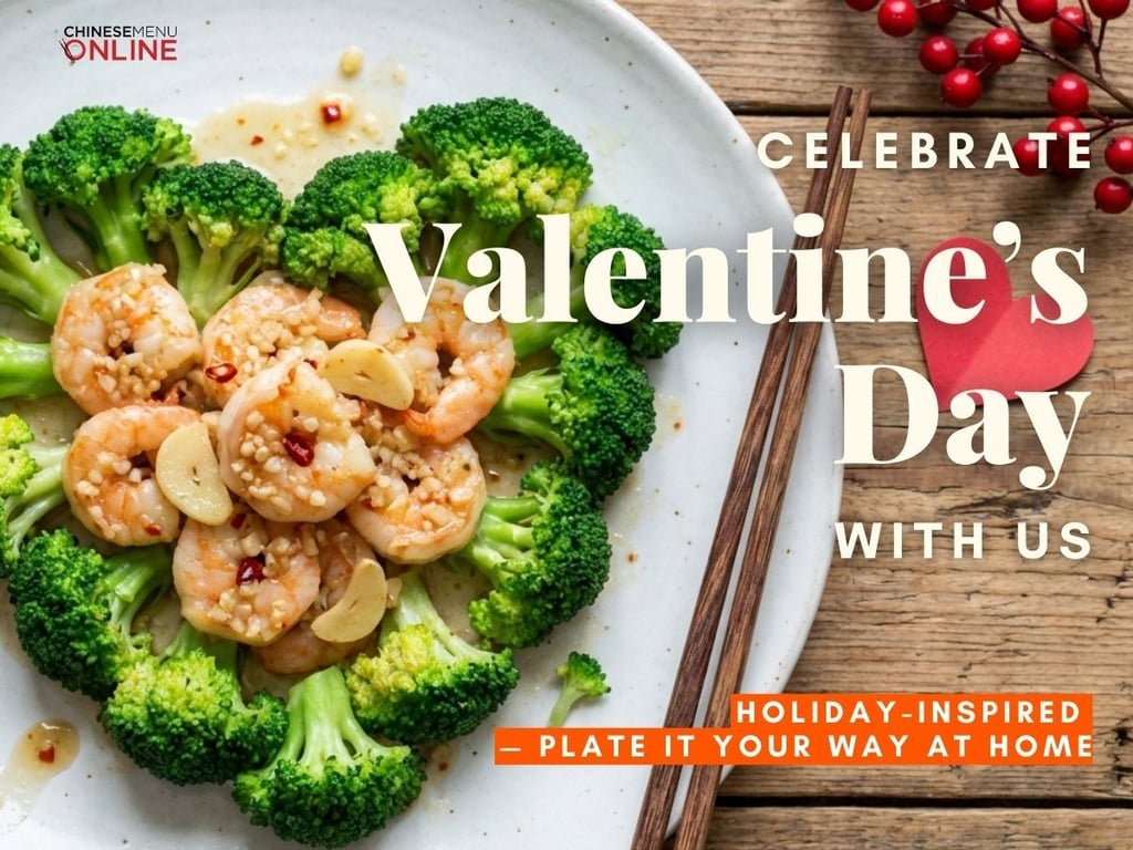 valentine's day shrimp broccoli