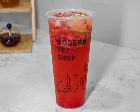 Strawberry Fruit Green Tea