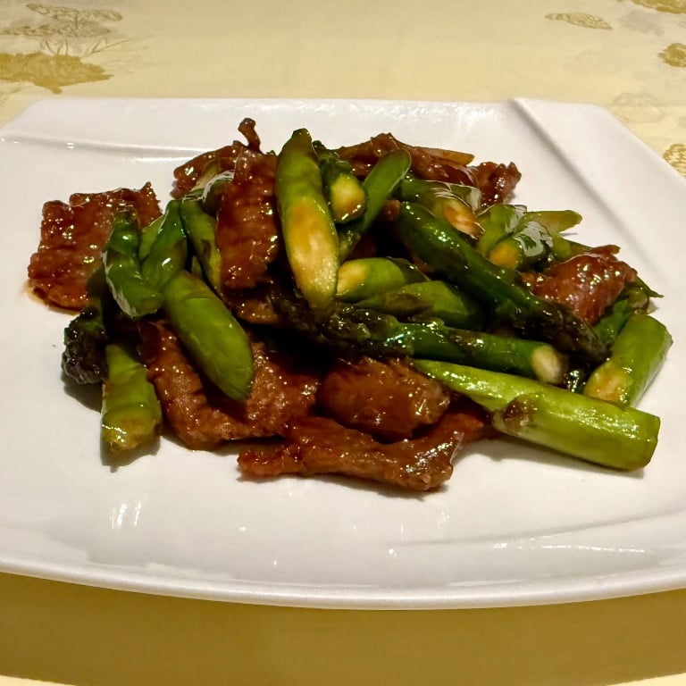 44a. Asparagus w. Beef