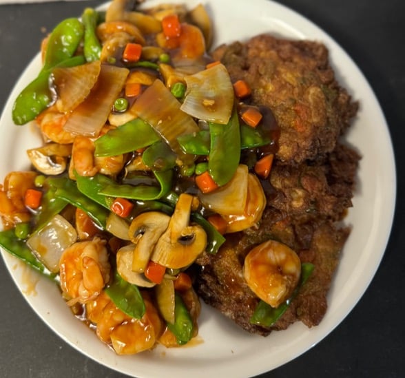 181. 虾芙蓉 Shrimp Egg Foo Young