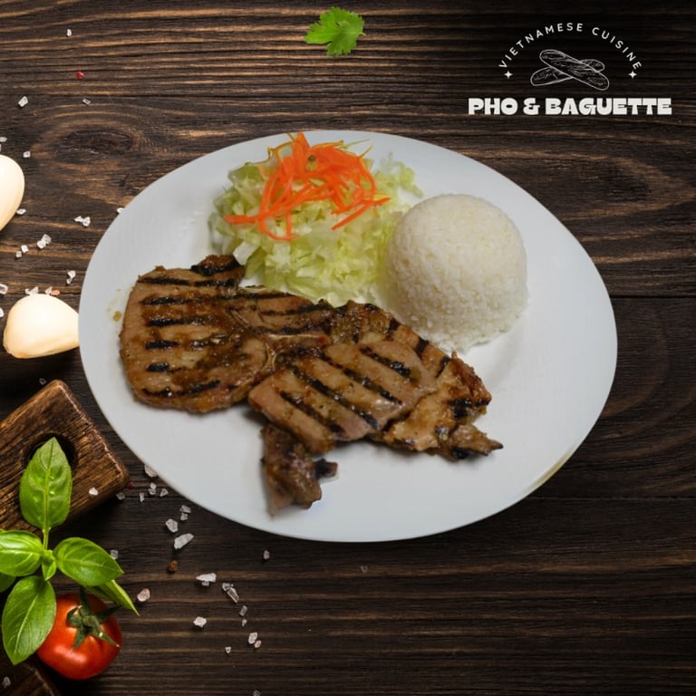 Pork Chop with Rice
