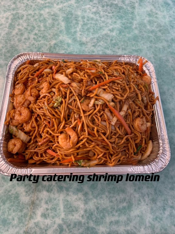 H4. Shrimp Lo Mein Party Tray