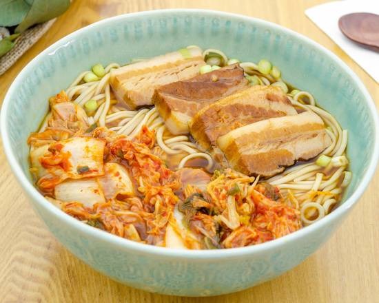 8. Pork Belly & Pickle Cabbage Noodles