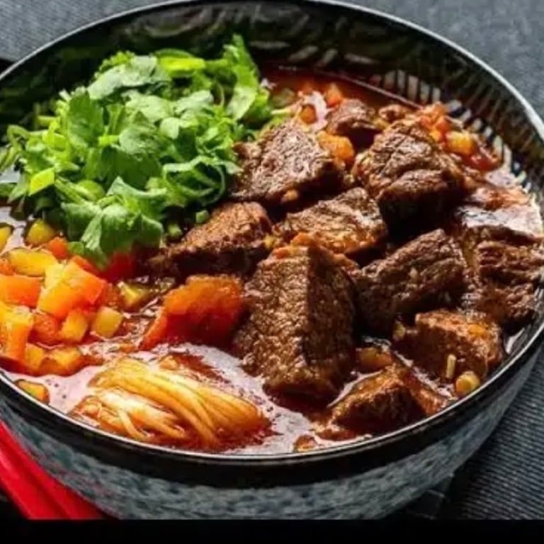 Beef Noodle Soup牛肉面