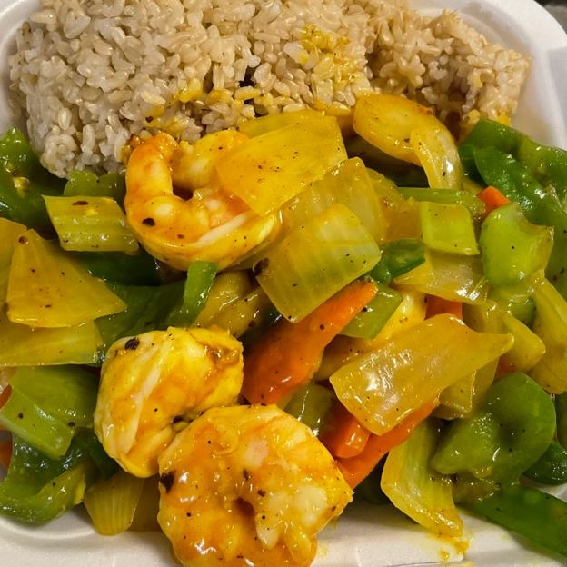 L23. Curry Jumbo Shrimp 咖喱大虾