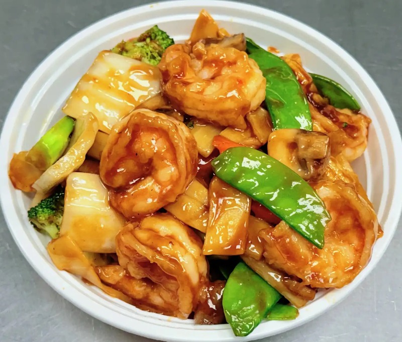 102. Shrimp w. Chinese Vegetable